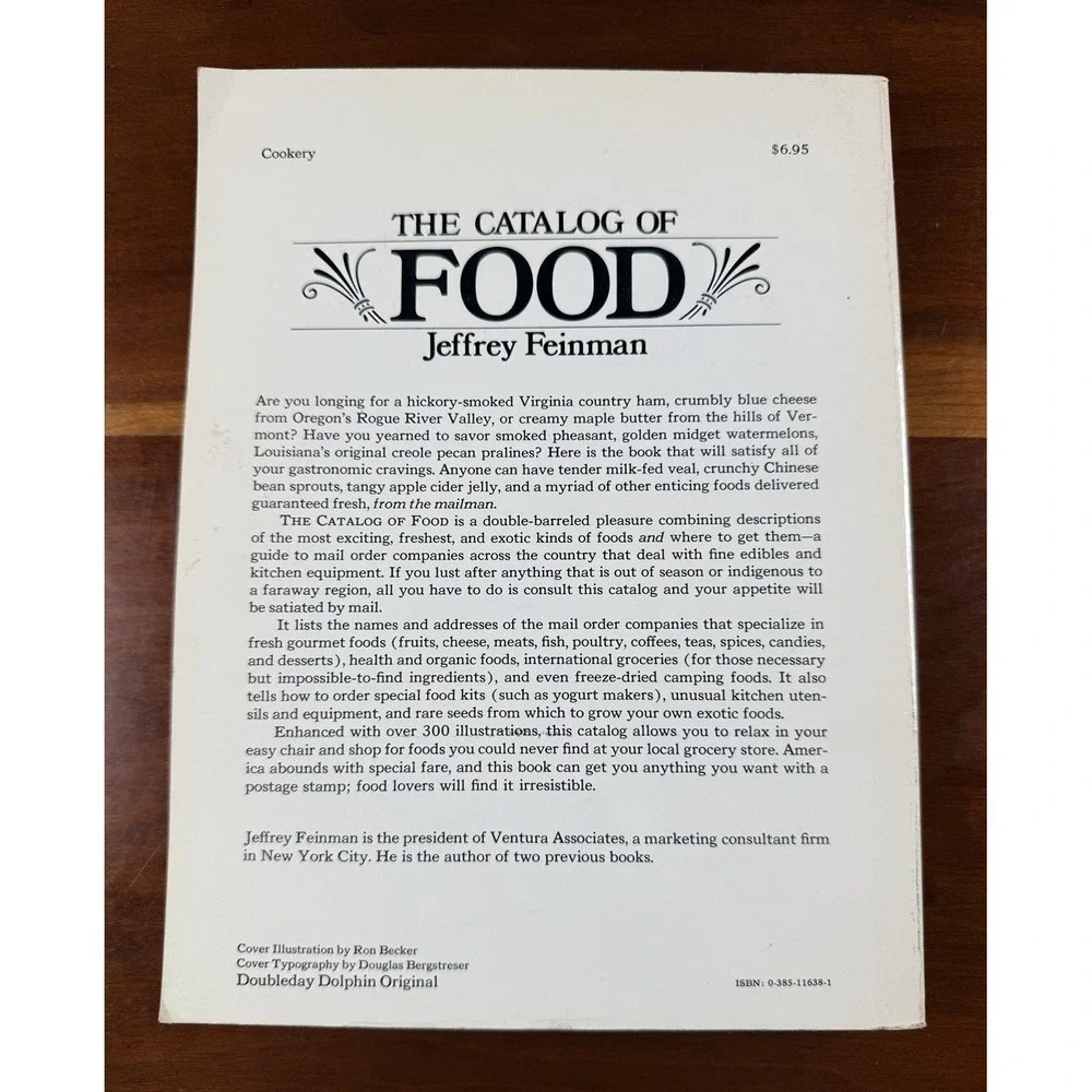 Catalog of Food Feinman, Jeffrey 1977 Paperback